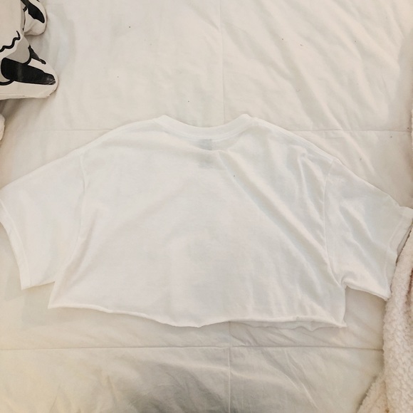 rhinestone playboy crop top - Picture 2 of 3